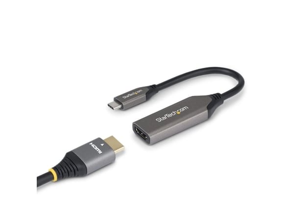 Startech - Adapterkabel - USB-C hann til HDMI hann - 20 cm - 8K 60Hz støtte, 4K 144Hz støtte