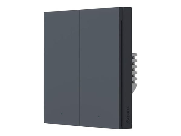 Aqara H1 - Smart omkopplare - neutralt saknas - trådlös - ZigBee 3.0 - 2405 - 2480 Mhz - grå