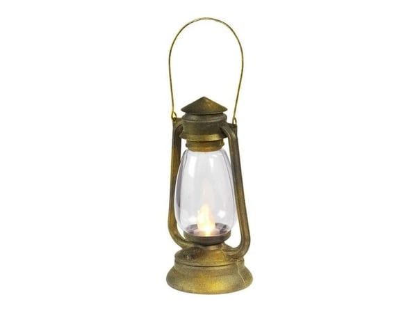 Lampe med lys