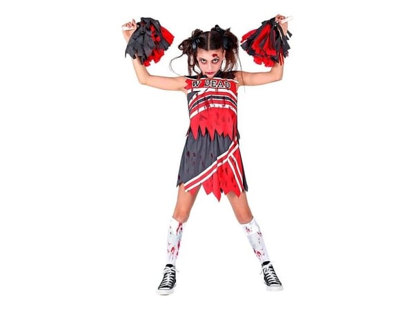 Zombie cheerleader-kostym