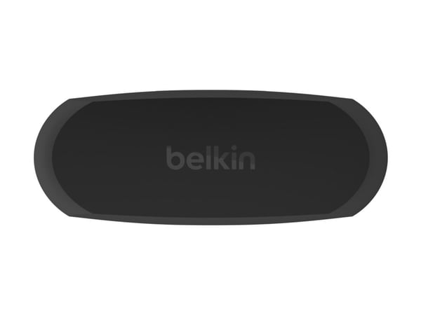 Belkin SoundForm Rhythm - True wireless-hodetelefoner med mikrofon - i øret - Bluetooth - aktiv støydemping - svart