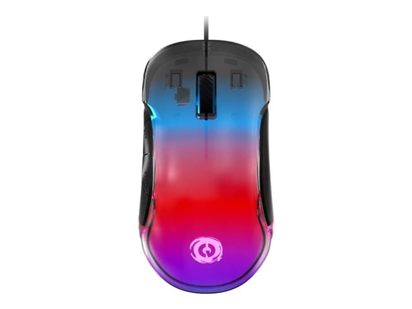 Canyon Gaming Braver GM-728 - Mus - optisk - 7 knapper - kablet - USB-A - svart - hengeboks