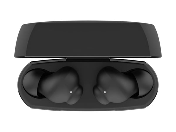Belkin SoundForm Rhythm - True wireless-hodetelefoner med mikrofon - i øret - Bluetooth - aktiv støydemping - svart