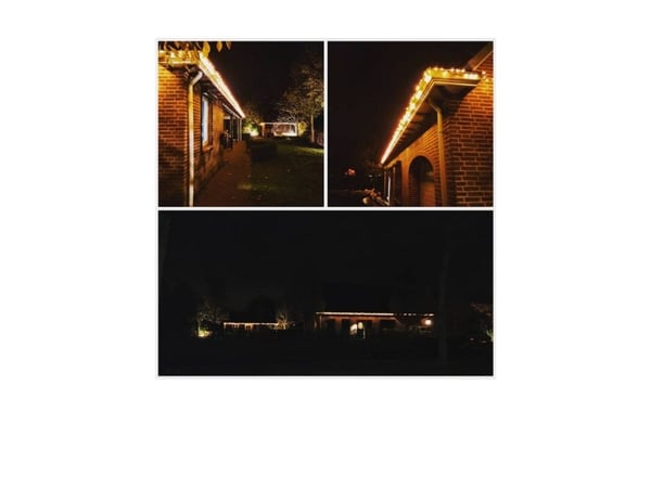 Woox Smart Christmas R5151 - Stringlys - LED x 200 - warm white/white light - 3000-3500 K