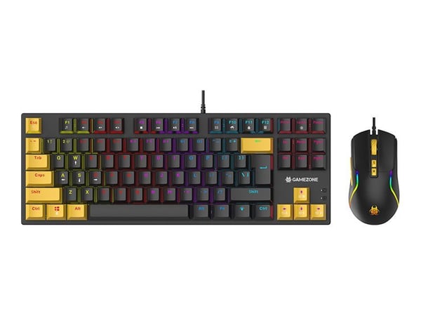 Tracer GAMEZONE Hornet - Sats med tangentbord och mus - mekaniskt - compact - bakgrundsbelyst - USB