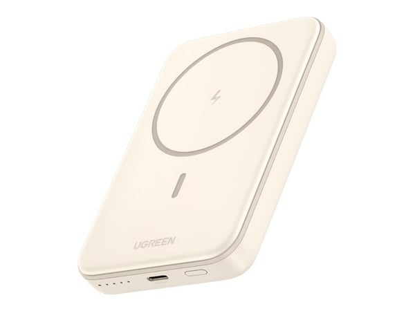 Ugreen 25208, 10000 mAh, Power Delivery 3.0, Langaton lataaminen, Beige