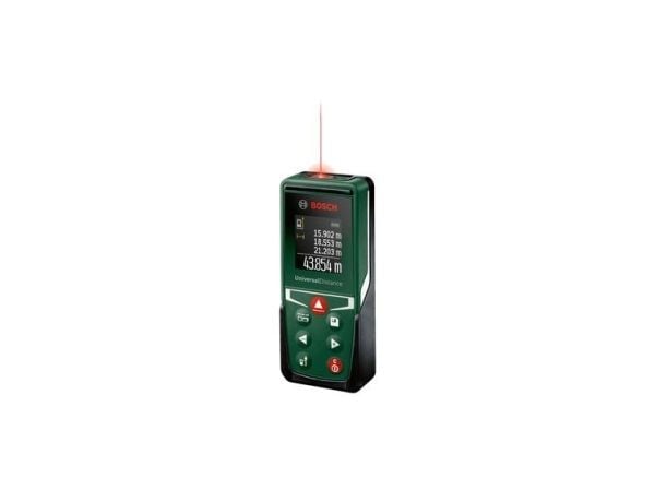 Bosch UniversalDistance 50, Laseravstandsmåler, m, Svart, Grønn, Digitalt, 50 m, 0,05 m