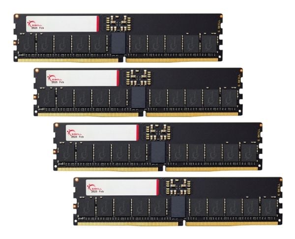 G.Skill T5 Neo F5-6400R3239G48GQ4-T5N, 192 GB, 4 x 48 GB, DDR5, 288-pin DIMM