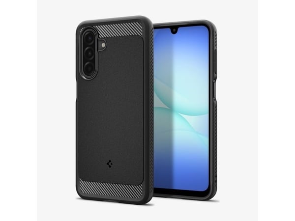 Spigen Rugged Armor, Etui, Samsung, Galaxy A17 5G, 16,5 cm (6.5"), Sort