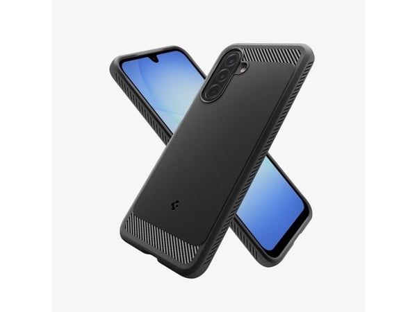 Spigen Rugged Armor, Etui, Samsung, Galaxy A17 5G, 16,5 cm (6.5"), Sort