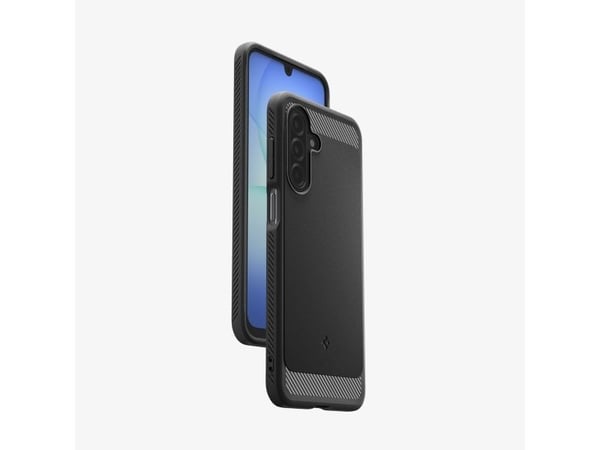 Spigen Rugged Armor, Etui, Samsung, Galaxy A17 5G, 16,5 cm (6.5"), Sort