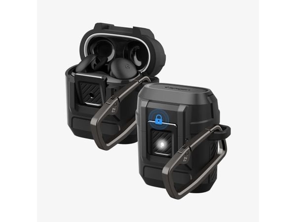 Spigen Lock Fit, Etui, Termoplastisk polyuretan (TPU), Beige, Oransje