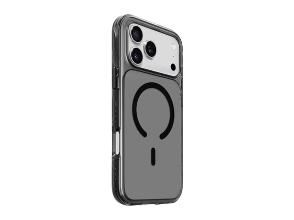 Laut Crystal MATTER-X - Baksidedeksel for mobiltelefon - MagSafe-samsvar - polykarbonat, termoplast-polyuretan (TPU) - svart krystall - for Apple i...