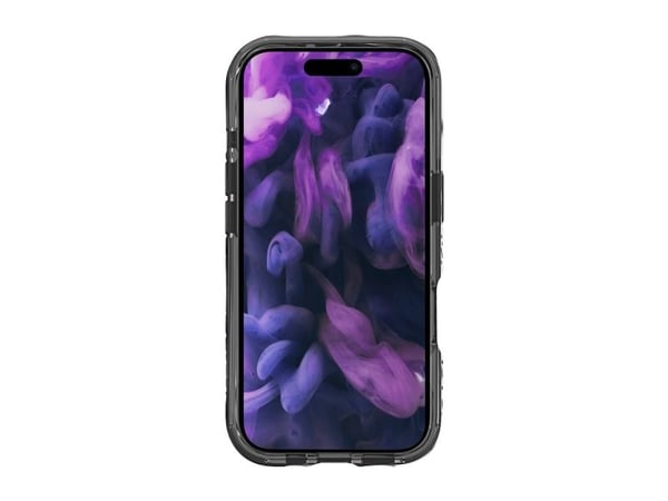 Laut Crystal MATTER-X - Baksidedeksel for mobiltelefon - MagSafe-samsvar - polykarbonat, termoplast-polyuretan (TPU) - svart krystall - for Apple i...