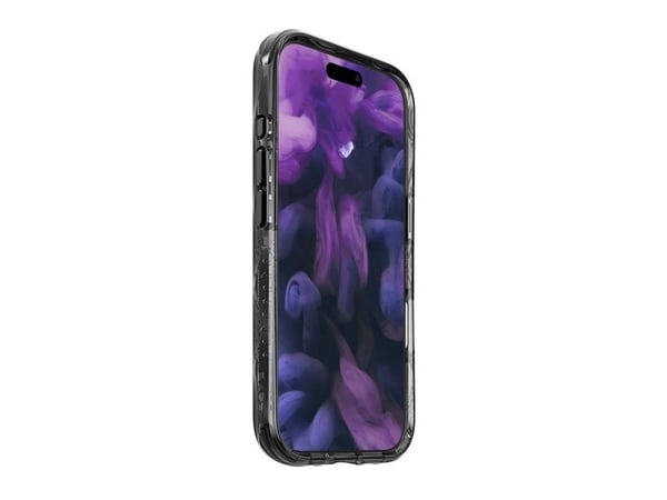 Laut Crystal MATTER-X - Baksidedeksel for mobiltelefon - MagSafe-samsvar - polykarbonat, termoplast-polyuretan (TPU) - svart krystall - for Apple i...