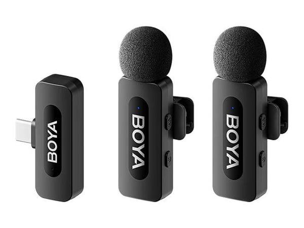 BOYA BY-V20 trådløs mikrofon for USB-C