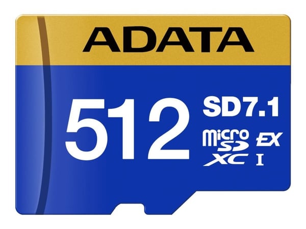 ADATA Premier Extreme - Flashminnekort - 512 GB - Video Class V30 / UHS-I U3 / Class10 - microSDXC UHS-I
