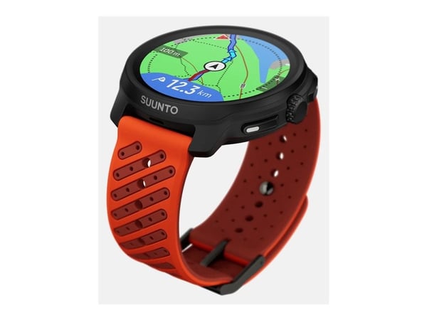 Suunto Race 2 - Glassfiberforsterket polyamid - sportsur med stropp - silikon - håndleddstørrelse: 125-175 mm - display 1.5" - 32 GB - Bluetooth - ...