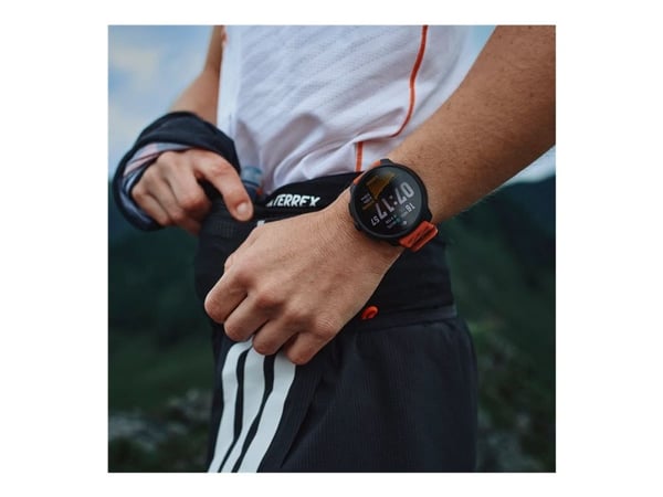 Suunto Race 2 - Glassfiberforsterket polyamid - sportsur med stropp - silikon - håndleddstørrelse: 125-175 mm - display 1.5" - 32 GB - Bluetooth - ...