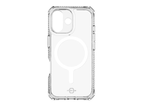 ITSKINS HYBRID MAGSAFE CLEAR kotelo iPhone 17®. läpinäkyvä