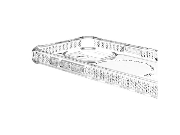 ITSKINS HYBRID MAGSAFE CLEAR kotelo iPhone 17®. läpinäkyvä