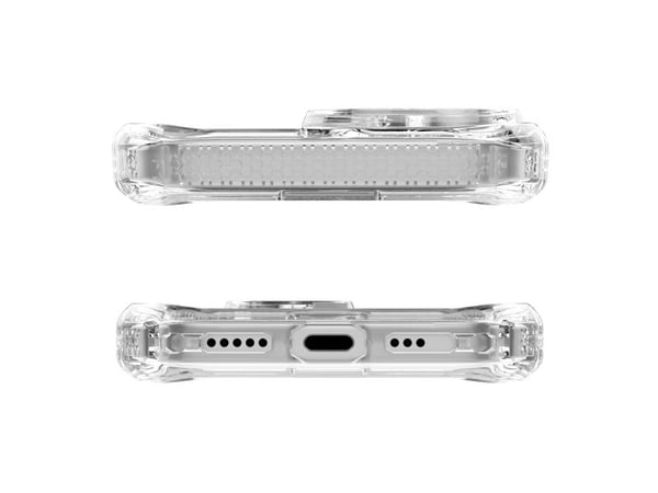 ITSKINS HYBRID MAGSAFE CLEAR kotelo iPhone 17®. läpinäkyvä