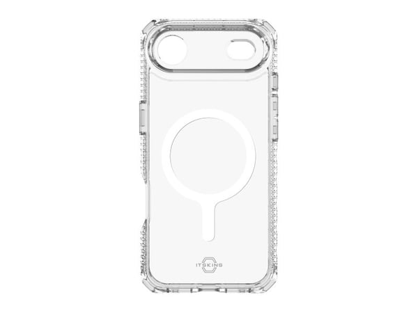 ITSKINS HYBRID MAGSAFE CLEAR kotelo iPhone 17 Air®. läpinäkyvä