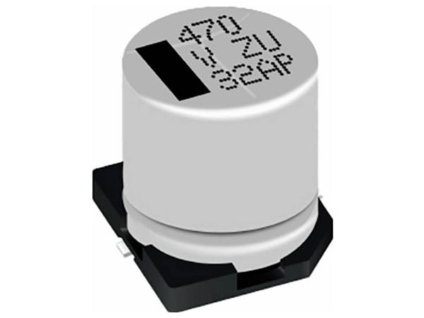 Panasonic elektrolyyttikondensaattori (Ø x K) 10 mm x 16,5 mm 1 kpl 1 kpl