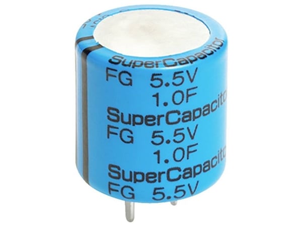 Kemet FG0H105ZF Super Cap kondensator 5.5 V/DC 80 % 1 stk