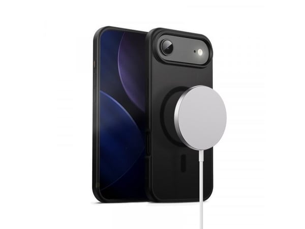 Crong , Etui, Apple, iPhone Air, Svart, Translucent
