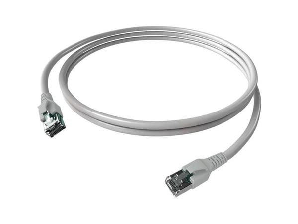 EasyLan CP1KABABA0050, 5 m, Cat6a, S/FTP (S-STP), RJ-45, RJ-45, Grå