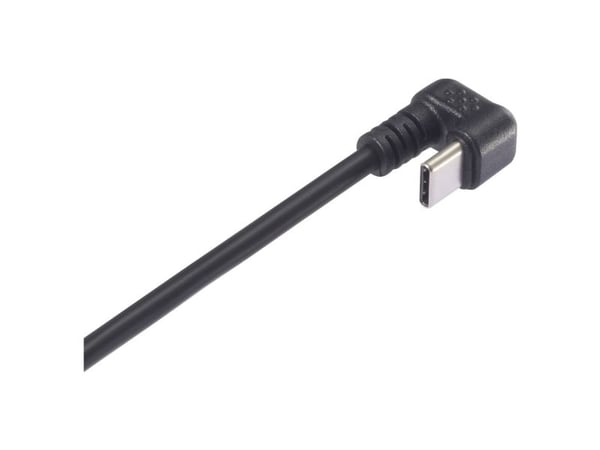 Renkforce USB-C®-sovitinkaapeli [1x USB-C®-liitin - 1x puristusliitin] RF-6443970 30 cm PVC-vaippa