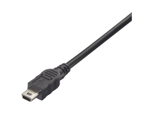 Renkforce USB 2.0-adapterkabel [1x 2.0-kontakt Mini-B - 1x klemmetilkobling] RF-6443960 30 (RF-6443960)