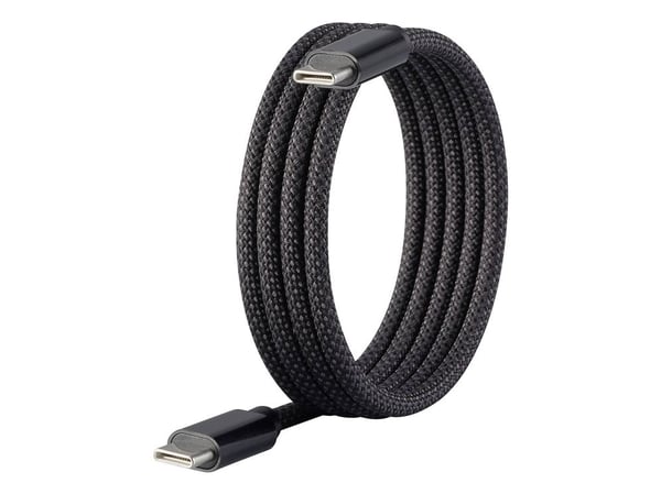 Renkforce RF-6437920, 1 m, USB C, USB C, USB 2.0, 0,48 Gbit/s, Sort