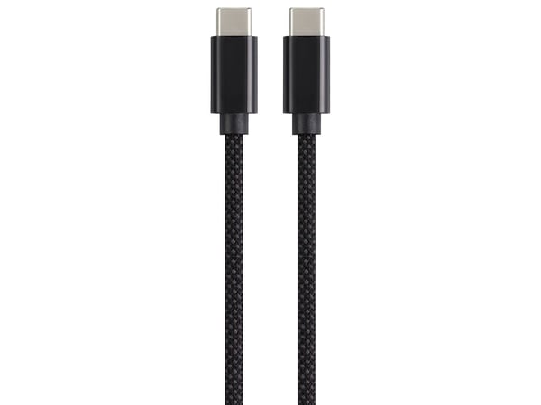 Renkforce RF-6437920, 1 m, USB C, USB C, USB 2.0, 0,48 Gbit/s, Sort