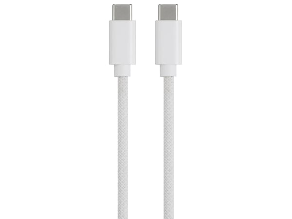 Renkforce RF-6437918, 1 m, USB C, USB C, USB 2.0, 0,48 Gbit/s, Valkoinen