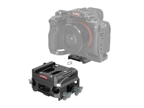 SmallRig 3067, Sort, Aluminium, Magnesium, 1/4-20, 3/8-16", Universal, 83 mm, 108 mm
