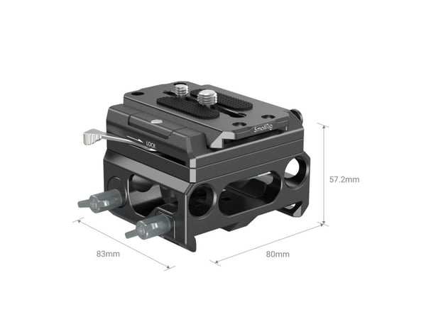 SmallRig 3067, Sort, Aluminium, Magnesium, 1/4-20, 3/8-16", Universal, 83 mm, 108 mm