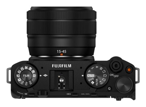 Fujifilm X Series X-M5 - Digitalkamera - speilløst - 26.1 MP - APS-C - 6.2K / 29.97 fps XC 15-45 mm OIS PZ-linse - Wi-Fi, Bluetooth - svart