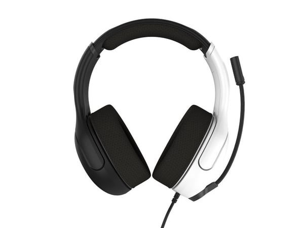 Turtle Beach Airlite Fit, Koblet med ledninger (ikke trådløs), Spilling, 20 - 20000 Hz, 228 g, Hodesett, Svart, Hvit