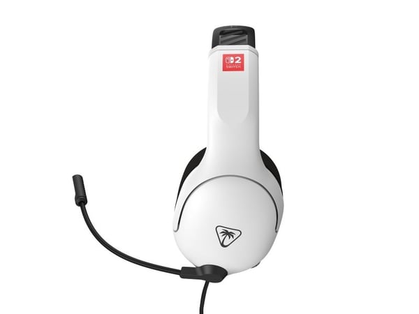 Turtle Beach Airlite Fit, Koblet med ledninger (ikke trådløs), Spilling, 20 - 20000 Hz, 228 g, Hodesett, Svart, Hvit