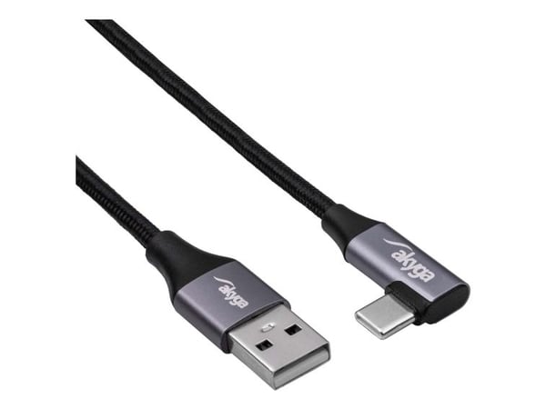 Akyga AK-USB-58, 0,3 m, USB C, USB A, USB 2.0, Lajittelu