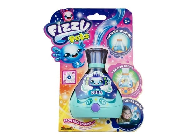 Silverlit Fizzy Pets - Luna, Vannlekesett, Flerfarget, Plast