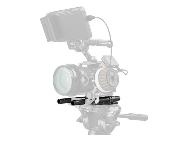 SmallRig 5609, Monteringsplate, Sort, Karbonfiber, Silikon, 1/4, 3/8", 106 mm, 26 mm