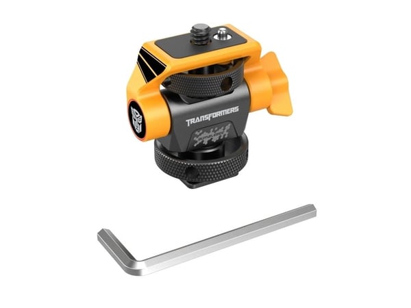 SmallRig 5519, Skjermmontering, Sort, Gult, Aluminium, Silikon, Rustfritt stål, 1/4-20", 26 mm, 59,2 mm
