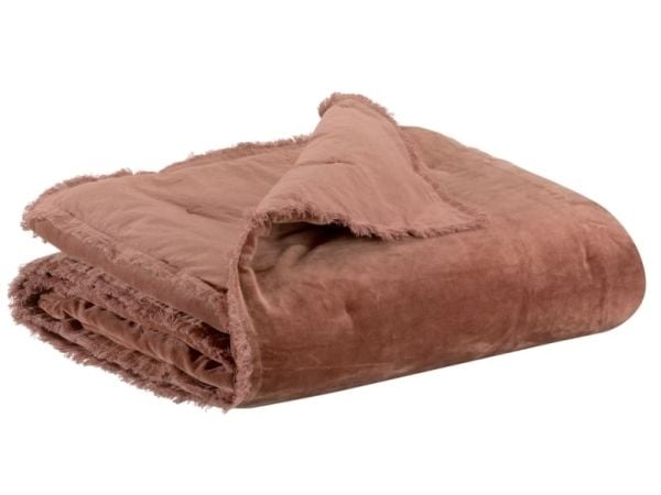VIVARAISE FARA BLANKET Rosew 135X200