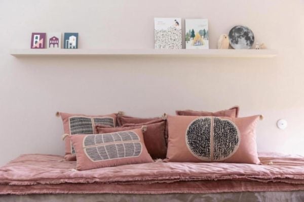 VIVARAISE FARA BLANKET Rosew 135X200