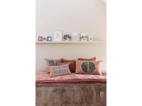 VIVARAISE FARA BLANKET Rosew 135X200