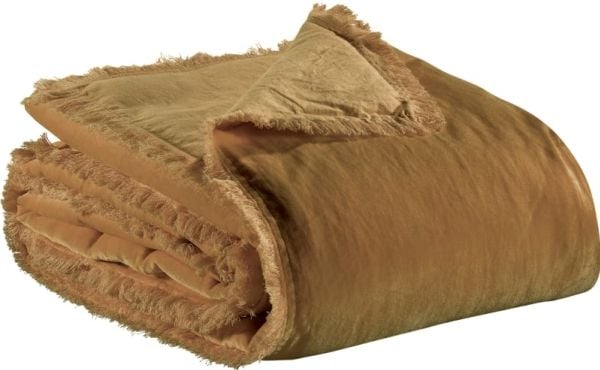 VIVARAISE FARA BLANKET BRONZE 135X200