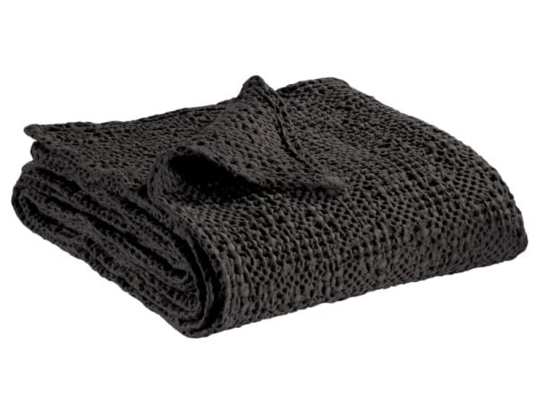 VIVARAISE TANA BLANKET Carbon 140X200